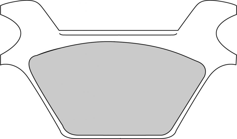 Plaquette de frein Ferodo pour Moto Husqvarna 630 SMR 2003 à 2008 AV Neuf