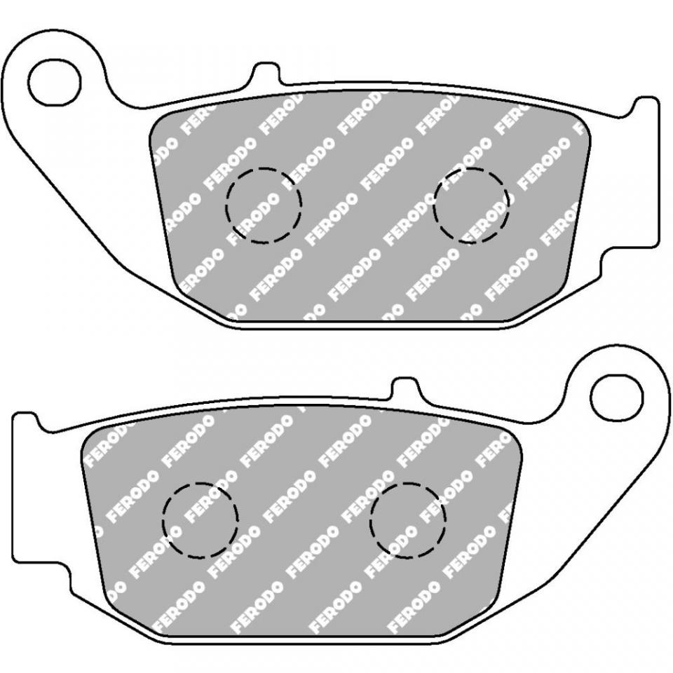 Plaquette de frein Ferodo pour Moto Husqvarna 630 SMR 2003 à 2008 AV Neuf