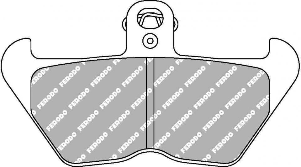 Plaquette de frein Ferodo pour Moto BMW 850 R Gs Abs 1998 à 2000 AVG Neuf