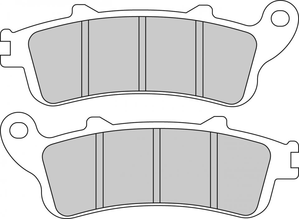 Plaquette de frein Ferodo pour Moto Honda 1300 CTX 2014 à 2016 AR Neuf