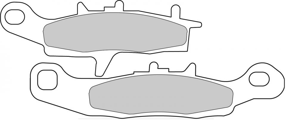 Plaquette de frein Ferodo pour Quad Kawasaki 700 KVF Prairie 2004 à 2006 AVD Neuf