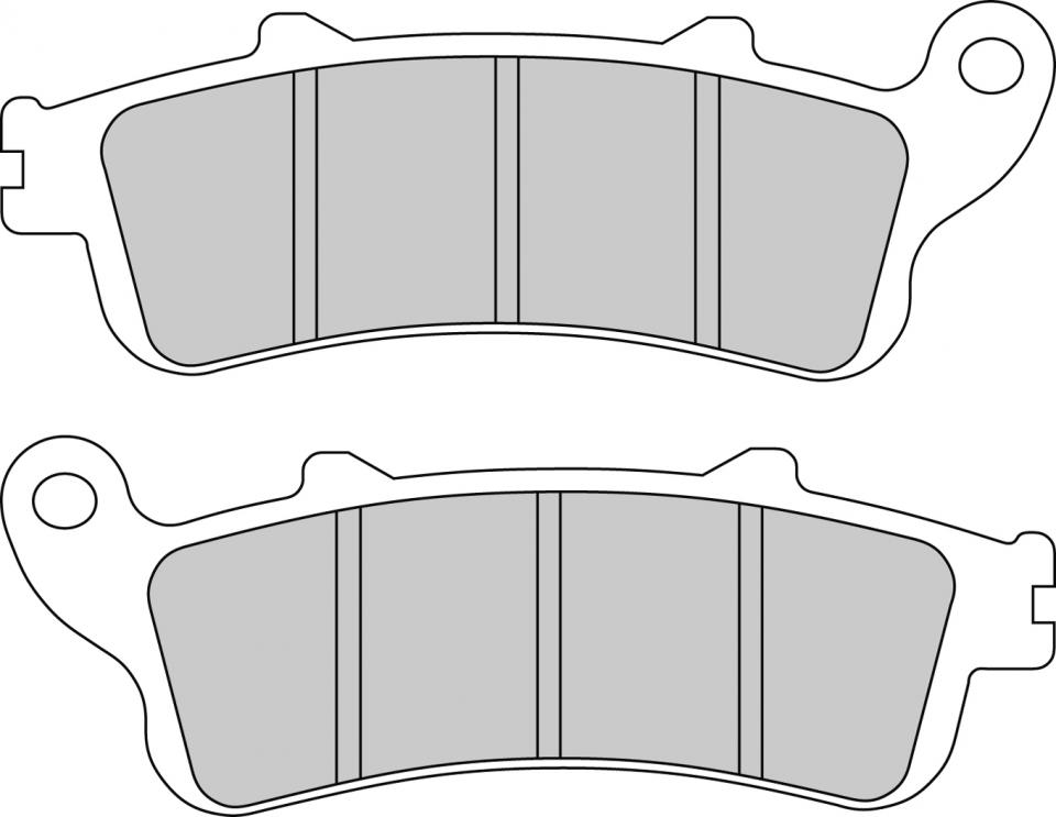 Plaquette de frein Ferodo pour Moto Honda 1300 VT 2010 à 2012 SC61B / AR Neuf