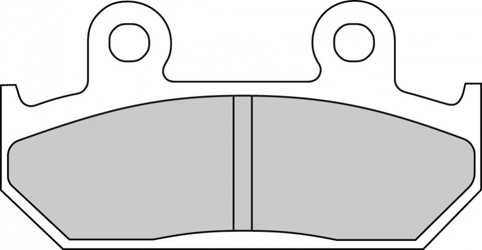 Plaquette de frein Ferodo pour Moto Honda 600 CBR 1991 à 1994 PC25 / AV Neuf