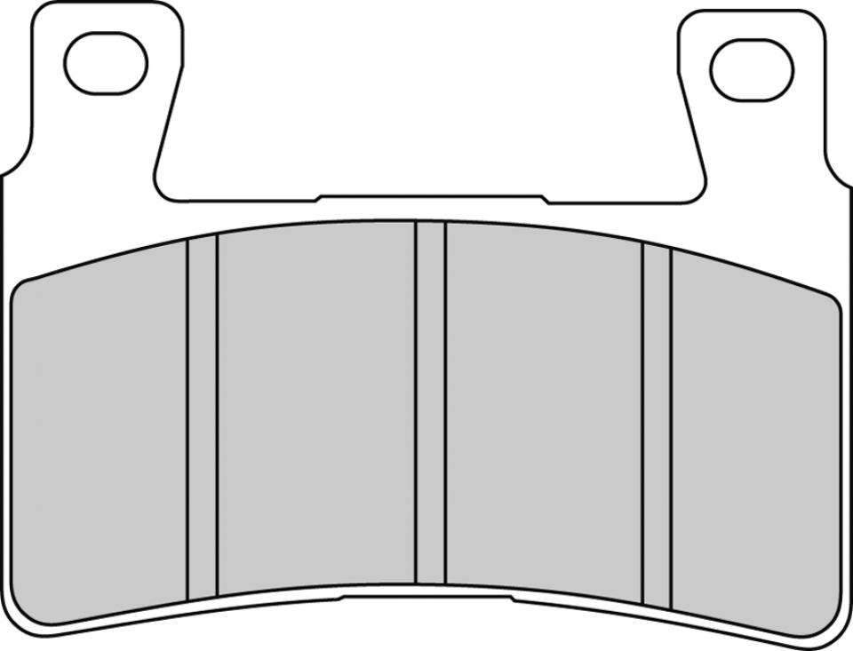 Plaquette de frein Ferodo pour Moto Honda 600 CBR 2003 à 2004 PC37B / AV Neuf