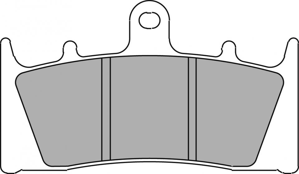 Plaquette de frein Ferodo pour Moto Kawasaki 1200 ZRX S 2001 à 2006 AVG / AVD Neuf