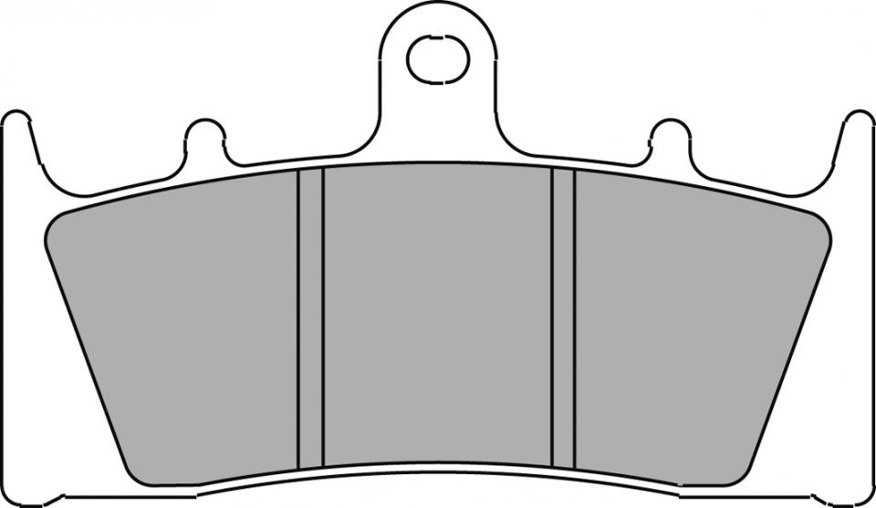 Plaquette de frein Ferodo pour Moto Kawasaki 1200 ZRX S 2001 à 2006 AVG / AVD Neuf