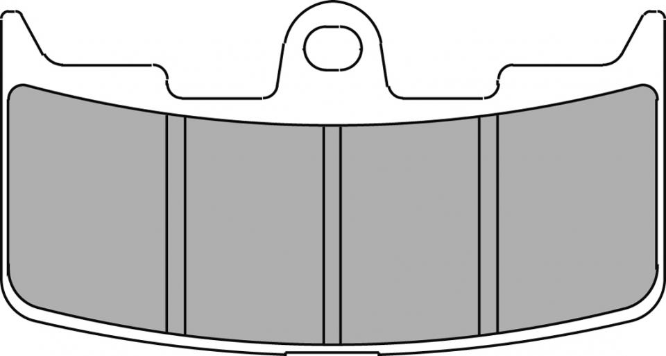 Plaquette de frein Ferodo pour Moto Buell 1200 Xb-12Sx 2006 à 2010 AV Neuf