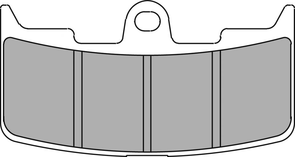 Plaquette de frein Ferodo pour Moto Buell 984 Xb-9S Lightning 2002 à 2007 AV Neuf