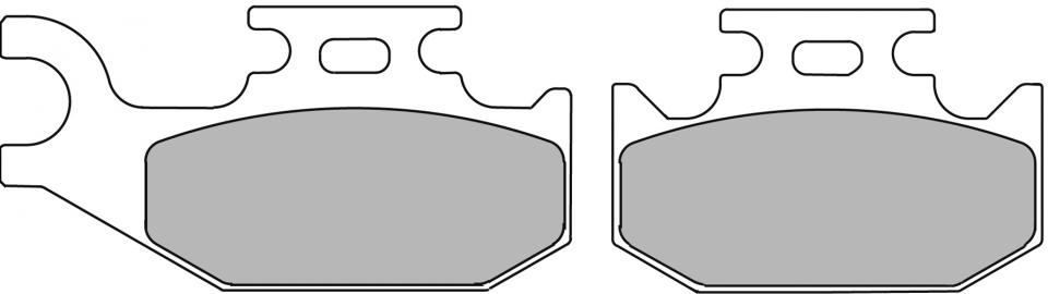 Plaquette de frein Ferodo pour Quad CAN-AM 500 Outlander Max Xt 4X4 Auto 2007 à 2012 AVD Neuf