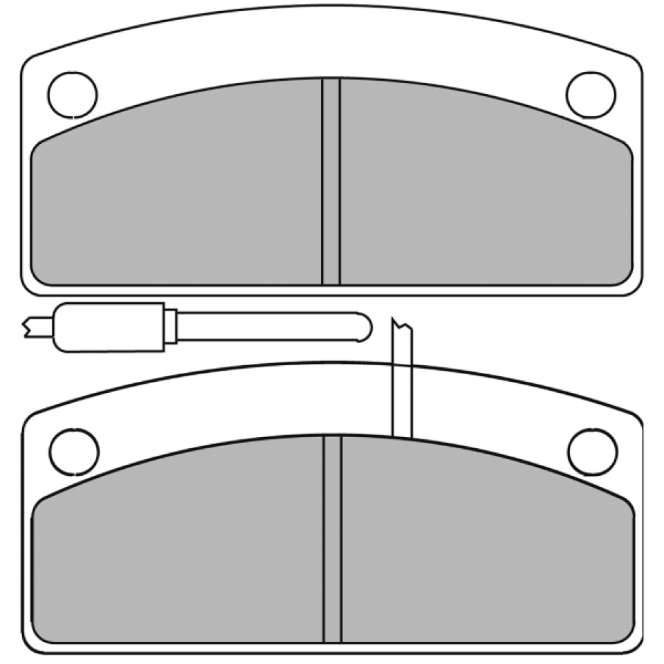 Plaquette de frein Ferodo pour Auto FDB2154P Neuf