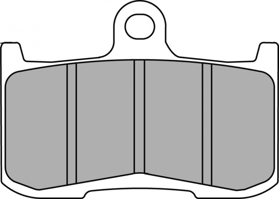 Plaquette de frein Ferodo pour Moto Triumph 675 Daytona 2006 à 2008 1 / AV Neuf