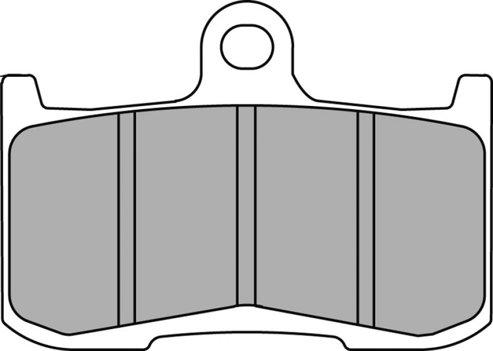 Plaquette de frein Ferodo pour Moto Victory 1731 Cross Country Cory Ness 2011 à 2012 AVG / AVD Neuf