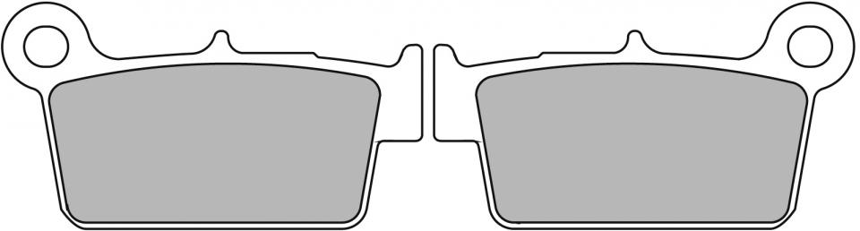 Plaquette de frein Ferodo pour Moto TM 250 F Cross/Enduro 2003 AR Neuf