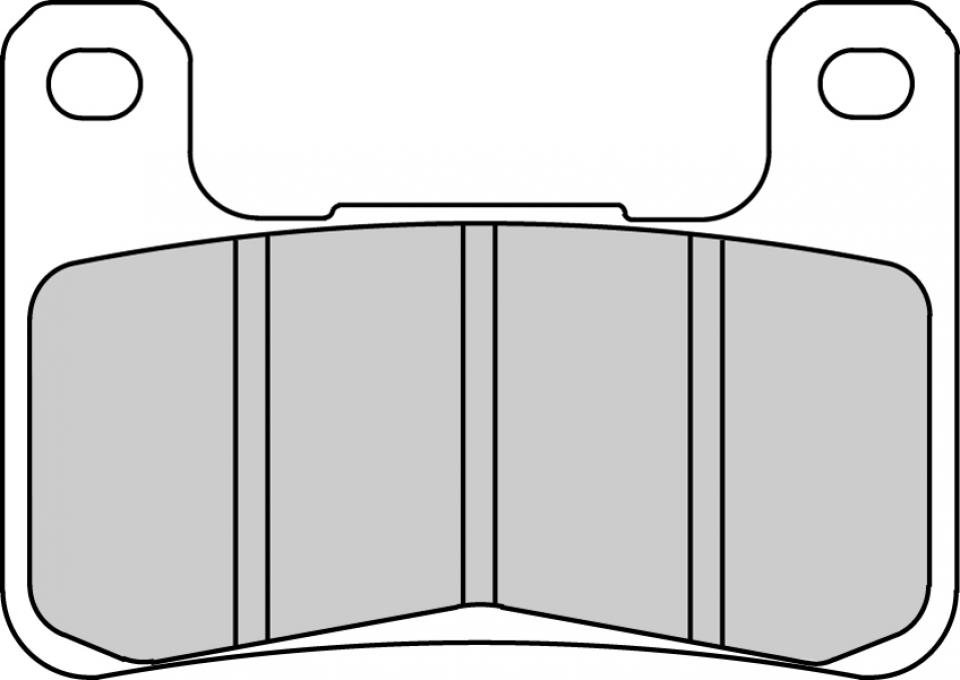 Plaquette de frein Ferodo pour Moto Kawasaki 1000 Zx-10 R Ninja Sans Abs 2011 à 2014 AVG / AVD Neuf