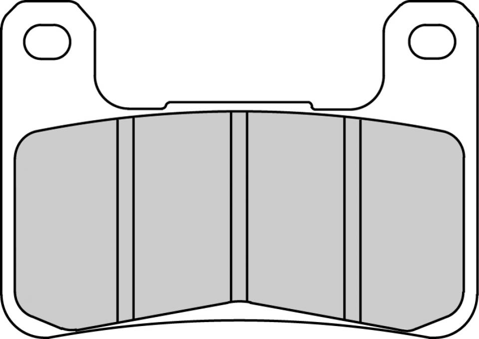 Plaquette de frein Ferodo pour Moto Suzuki 750 Gsx-R 2004 à 2010 B3111/B3121/B3211 / AV / FDB2178ST Neuf