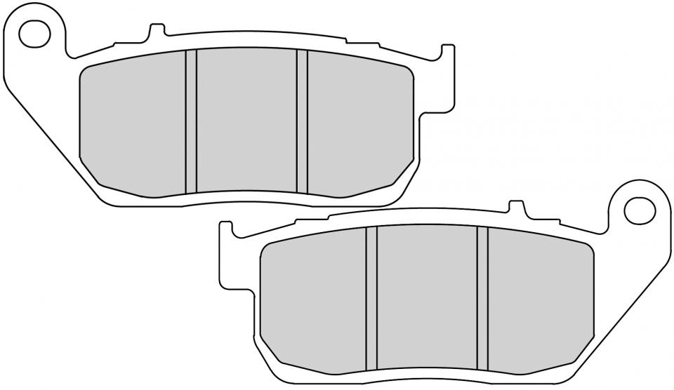 Plaquette de frein Ferodo pour Moto Harley Davidson 883 XLH Sportster 2004 à 2006 AV Neuf