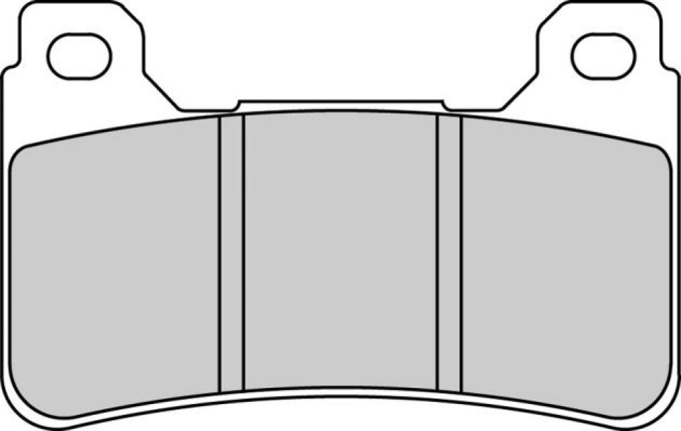 Plaquette de frein Ferodo pour Moto Honda 1000 CBR 2008 SC59D / AV Neuf