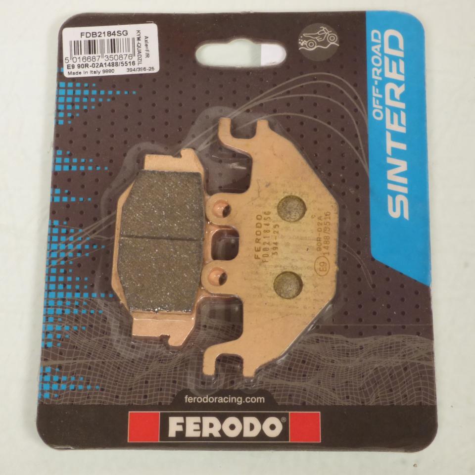 Plaquette de frein Ferodo pour Quad Kymco 250 KXR 2003 à 2006 AVG / AVD / FDB2184SG / FDB2184SG Neuf