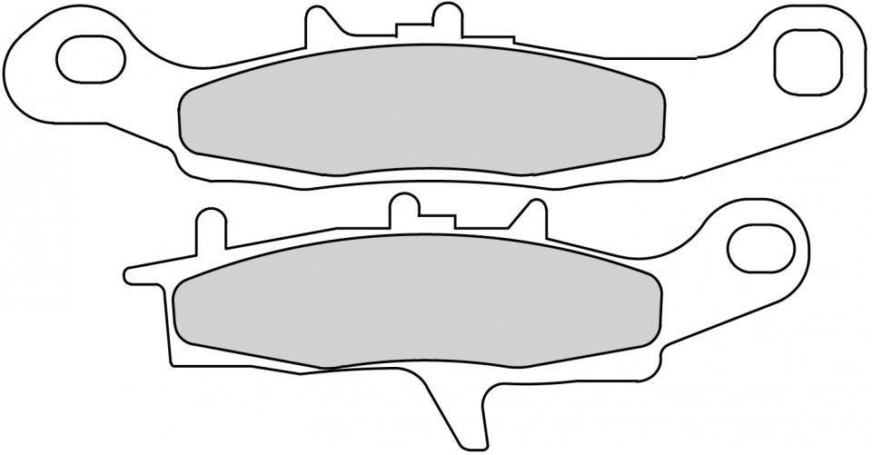 Plaquette de frein Ferodo pour Quad Suzuki 700 Lt-V F Twin Peaks 2004 à 2005 AVG / FDB2188SG Neuf