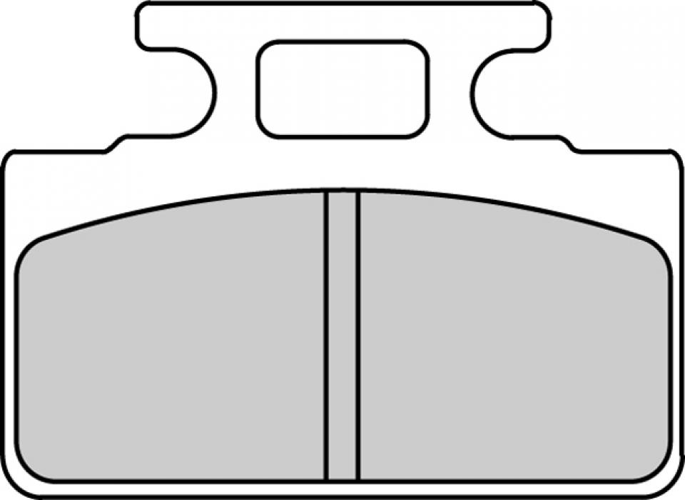 Plaquette de frein Ferodo pour Scooter Honda 80 Nh Lead 1986 AV / FDB2192AG Neuf