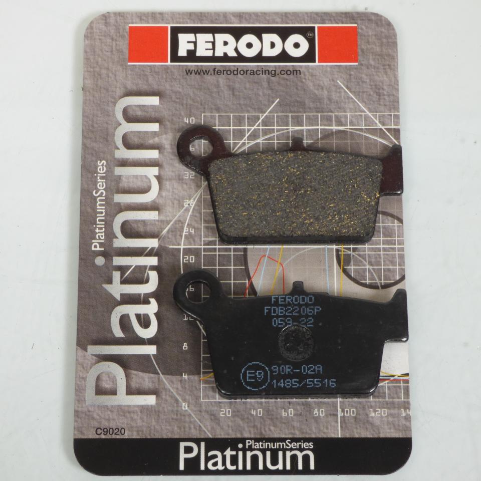 Plaquette de frein Ferodo pour Moto Beta 250 RR 2007 E101 / AR Neuf