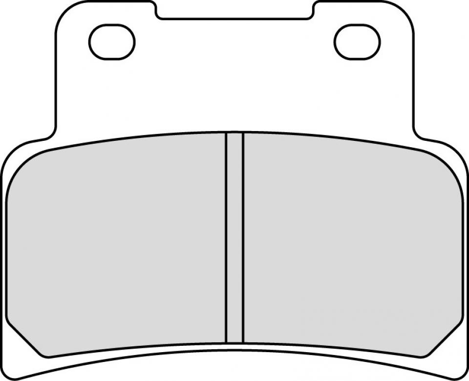 Plaquette de frein Ferodo pour Moto Aprilia 750 Dorsoduro 2008 à 2016 SM000/SMA00/SMC00 / AV Neuf