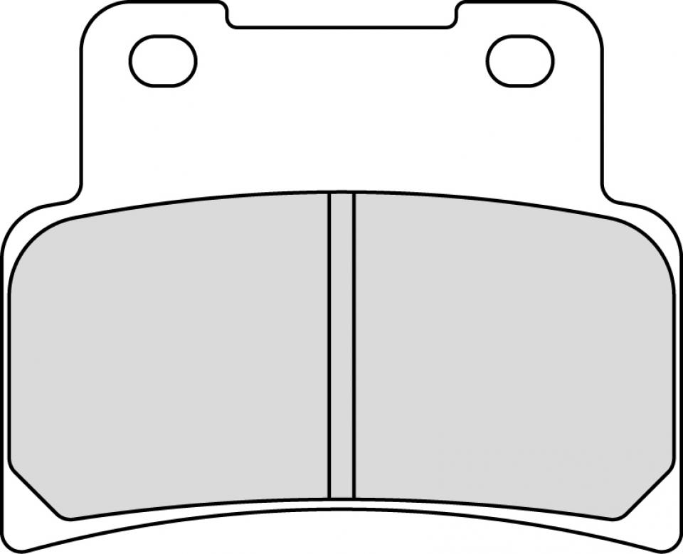 Plaquette de frein Ferodo pour Scooter Kymco 400 X-Citing I Abs Euro4 2016 à 2019 AVG / AVD Neuf