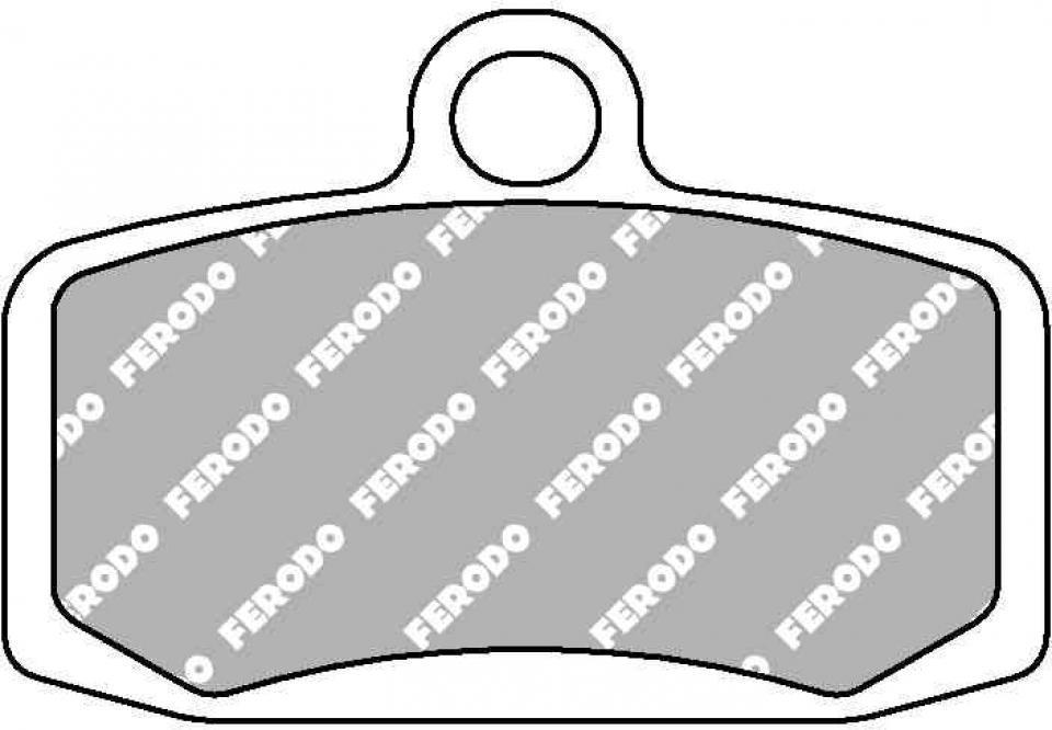 Plaquette de frein Ferodo pour Moto Gas gas 50 TXT 2013 AV Neuf