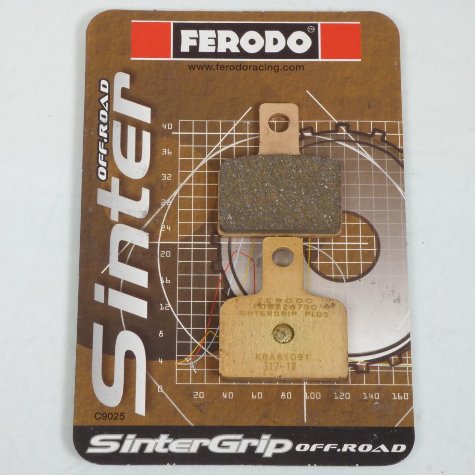 Plaquette de frein Ferodo pour Moto Beta 200 EVO 2009 à 2015 AR Neuf