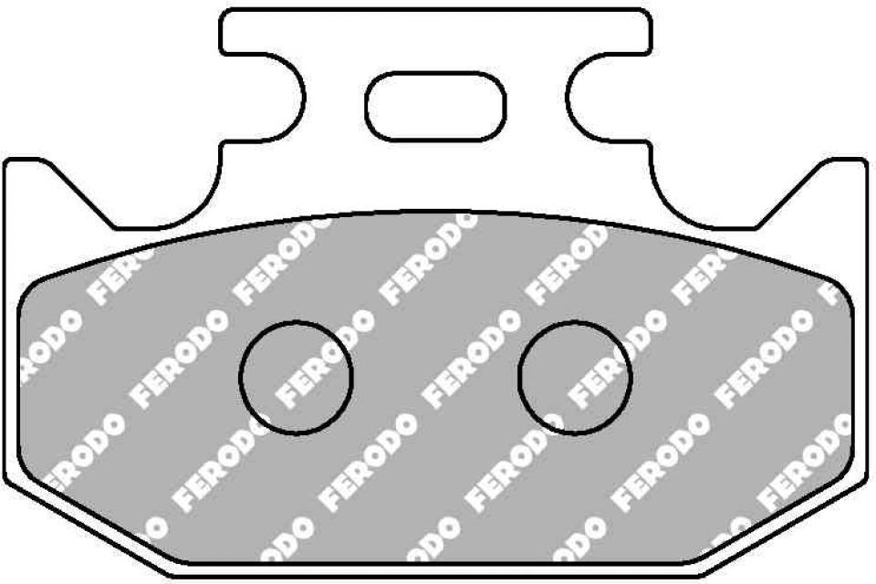 Plaquette de frein Ferodo pour Auto FDB2270P Neuf