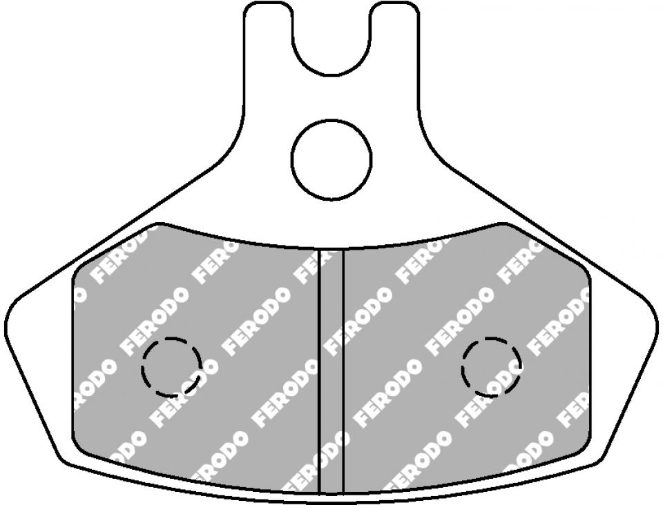 Plaquette de frein Ferodo pour Quad CAN-AM 450 DS X 2008 à 2015 AVG / FDB2271SG Neuf