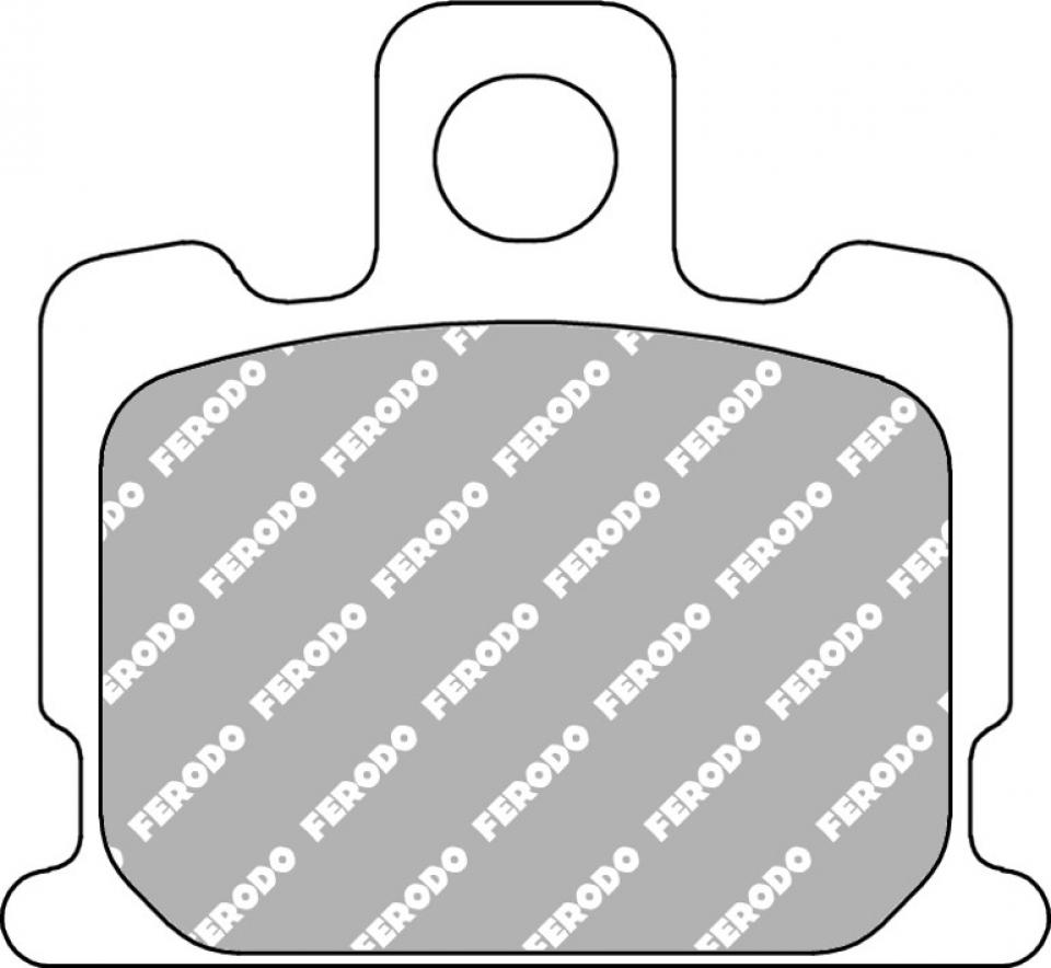 Plaquette de frein Ferodo pour Moto Yamaha 80 Rd Mx 1982 à 1984 AV Neuf