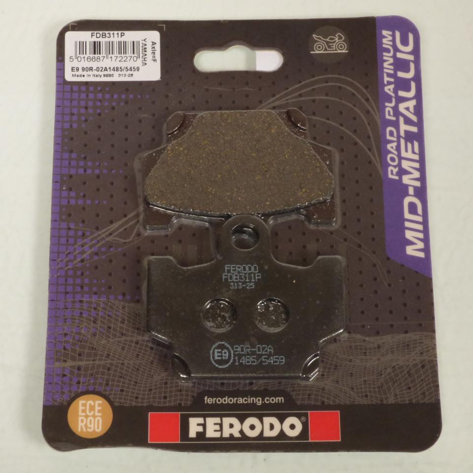 Plaquette de frein Ferodo pour Moto Yamaha 80 Rd Lc2 1982 à 1985 AV / FDB311P Neuf