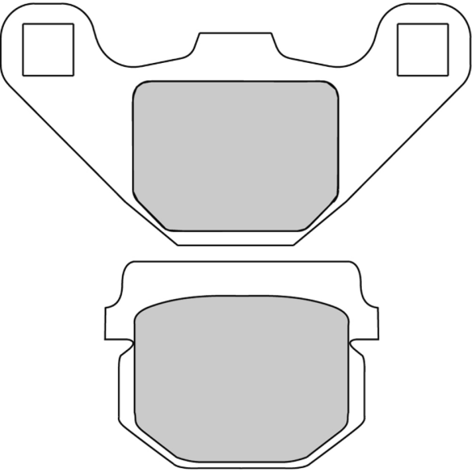 Plaquette de frein Ferodo pour Quad CPI 100 Crab 2003 à 2004 AR Neuf