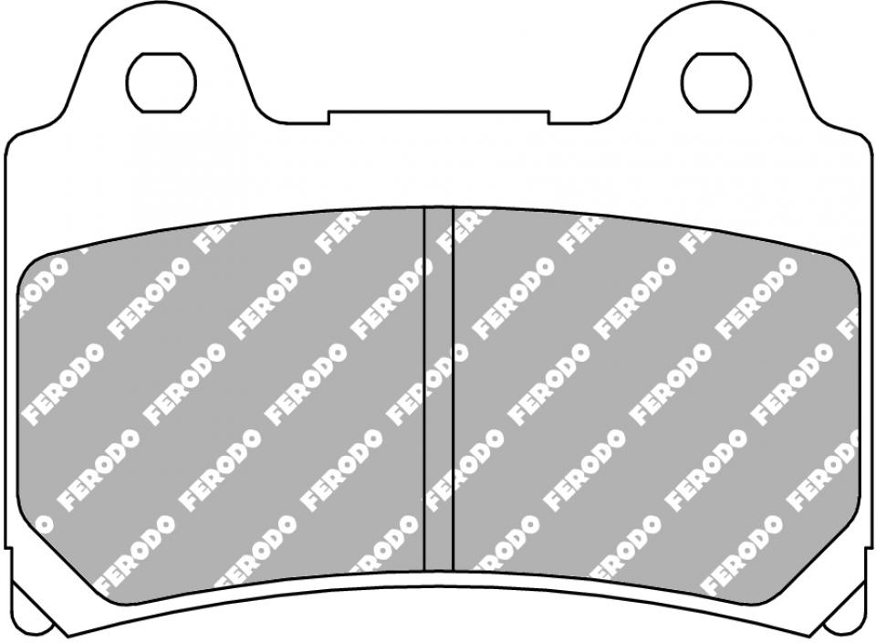 Plaquette de frein Ferodo pour Moto Yamaha 1200 FJ 1988 à 1990 AVG / AVD Neuf