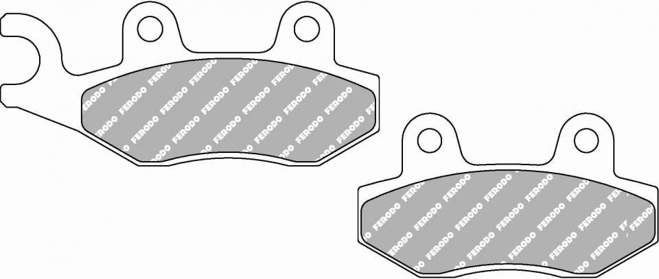 Plaquette de frein Ferodo pour Moto Triumph 955 DAYTONA MONOBRAS 1997 à 2001 AV Neuf