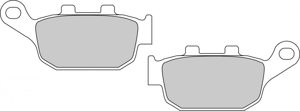 Plaquette de frein Ferodo pour Moto Triumph 955 Daytona I Centenary 2002 AR Neuf