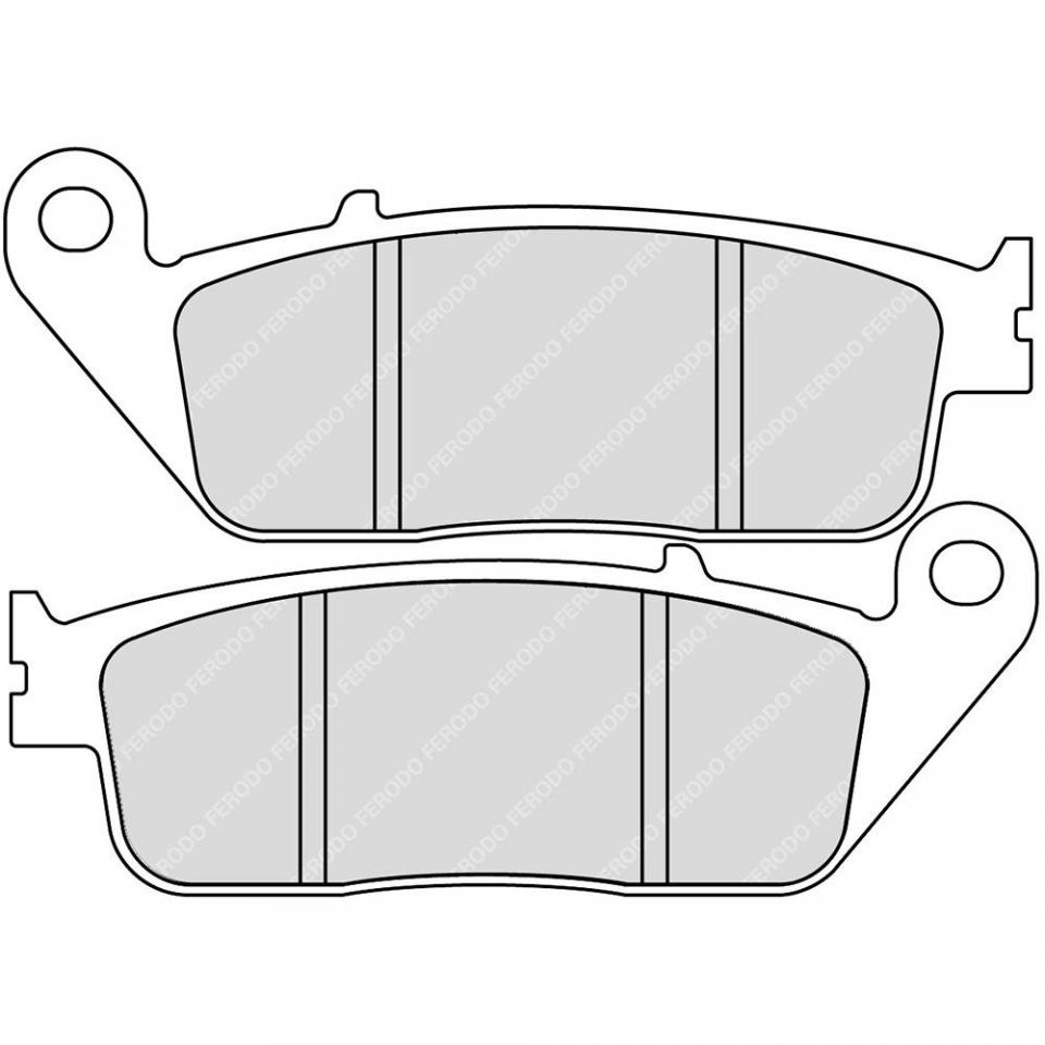 Plaquette de frein Ferodo pour Moto Suzuki 600 Bandit 1995 à 1998 GN77A / AV Neuf