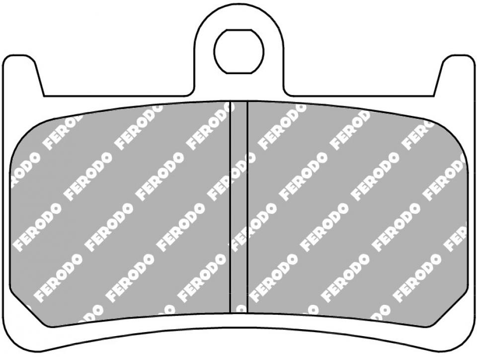 Plaquette de frein Ferodo pour Moto Yamaha 600 Fz6 Fazer S2 N/S 2007 à 2010 AVG / AVD Neuf