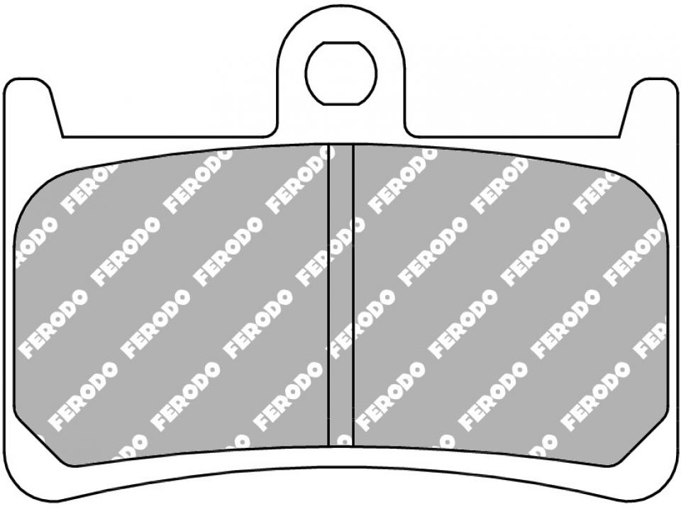 Plaquette de frein Ferodo pour Moto Yamaha 1700 Mt-01 Sp Ohlins 2005 à 2006 AVG / AVD Neuf