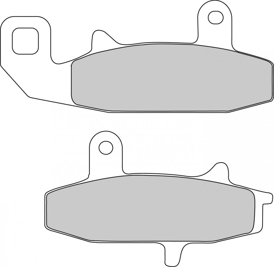 Plaquette de frein Ferodo pour Moto Suzuki 650 DR RSE 1991 à 1996 AV Neuf