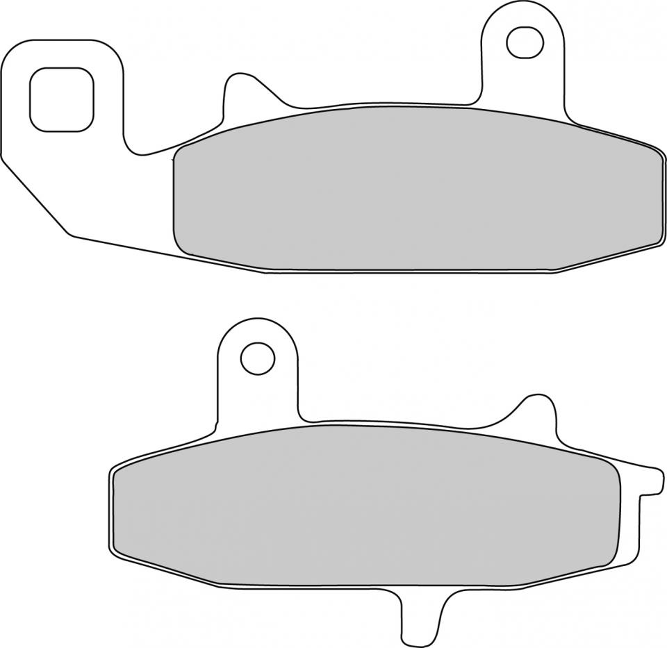 Plaquette de frein Ferodo pour Moto Suzuki 750 DR S 1988 AV Neuf