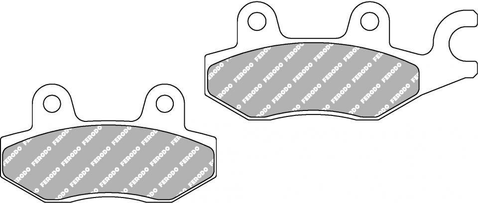 Plaquette de frein Ferodo pour Moto Cagiva 900 Gran Canyon 1998 à 2000 M300AA / AR Neuf