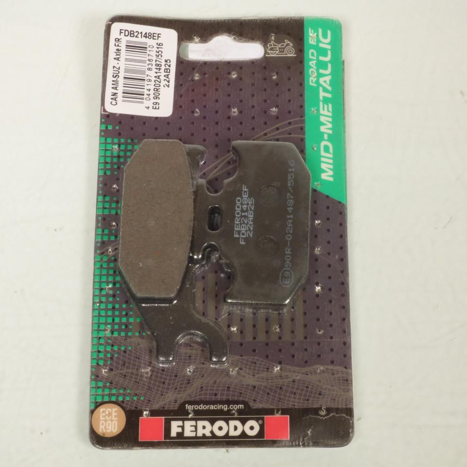 Plaquette de frein Ferodo pour Scooter Suzuki 125 Uh Burgman 2007 à 2020 AR / FDB2148EF Neuf