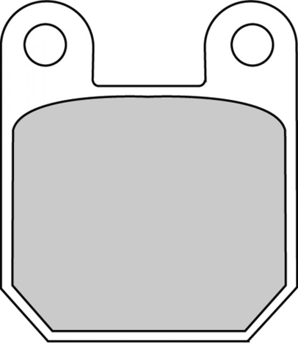 Plaquette de frein Ferodo pour Moto MBK 50 X-Power 2004 à 2014 AR Neuf