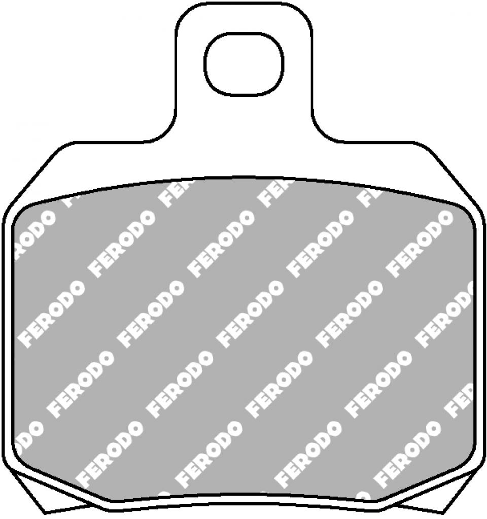 Plaquette de frein Ferodo pour Moto Aprilia 1000 Tuono 2014 TYB02/TYB03 / AR Neuf