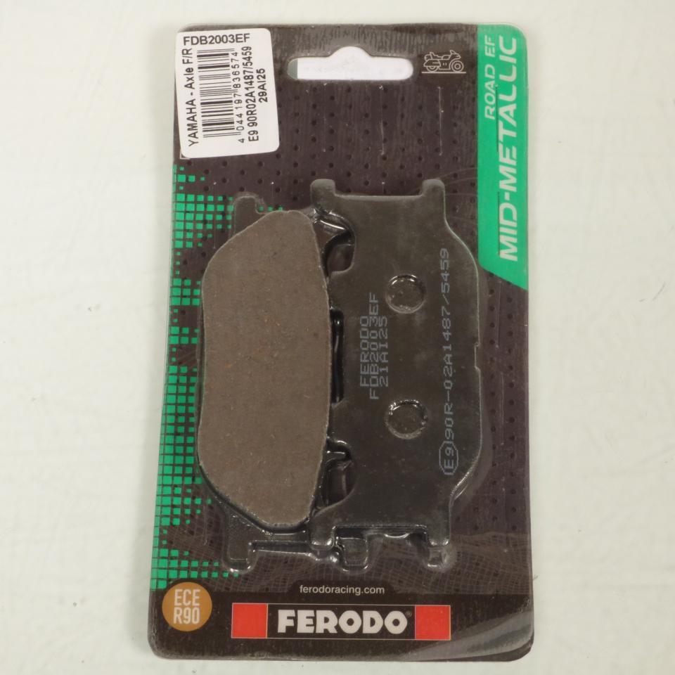 Plaquette de frein Ferodo pour Moto MZ 1000 S 2001 à 2005 AR / FDB2003EF Neuf