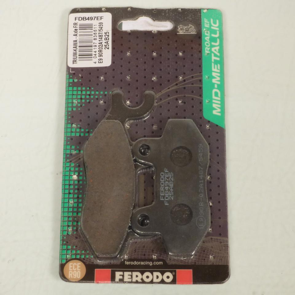 Plaquette de frein Ferodo pour Scooter Cagiva 125 Passing 1993 à 1997 6P / AV Neuf