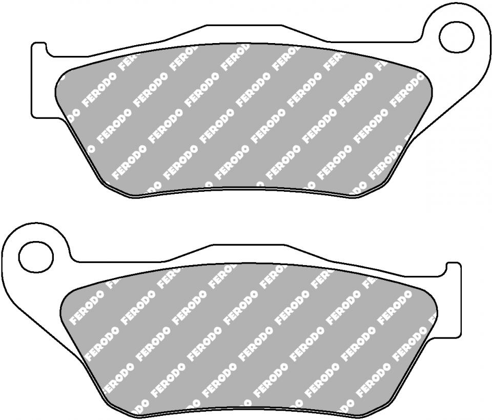 Plaquette de frein Ferodo pour Scooter Yamaha 125 Ypr X-Max 2006 à 2009 AV Neuf