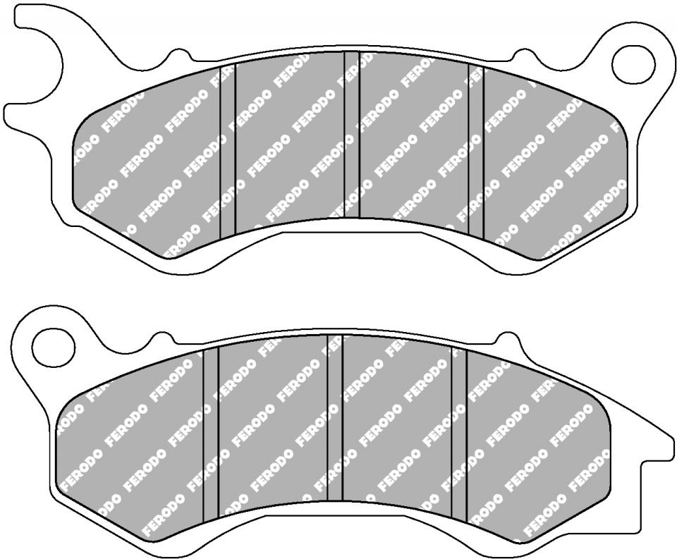 Plaquette de frein Ferodo pour Scooter Honda 150 PCX 2015 à 2017 KF19A / AV Neuf